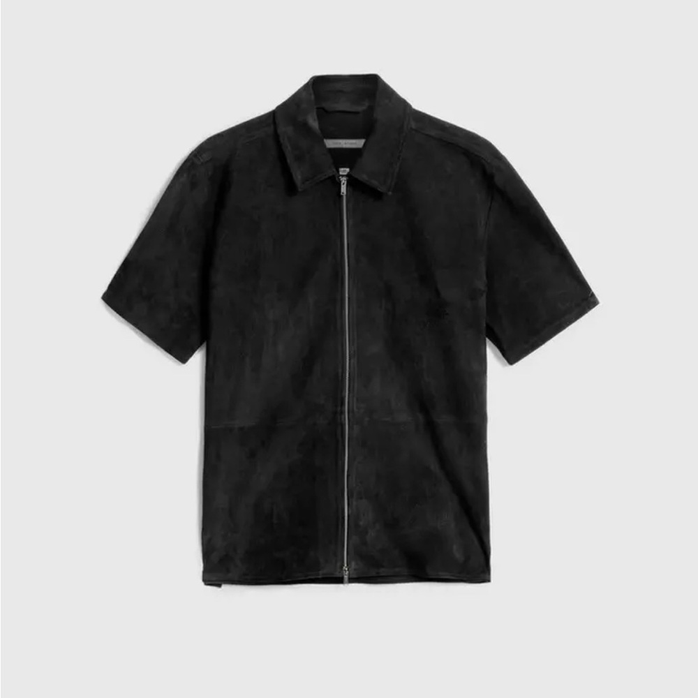 WADE LEATHER SHIRT JOHN VARVATOS